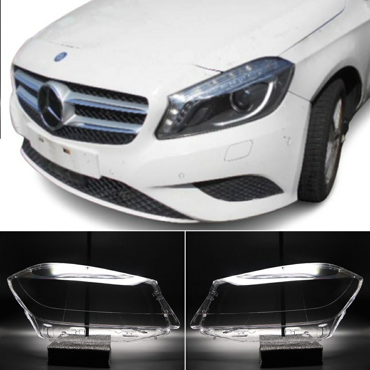 W176 ヘッドライトレンズ 前期 Aクラス メルセデス・ベンツ