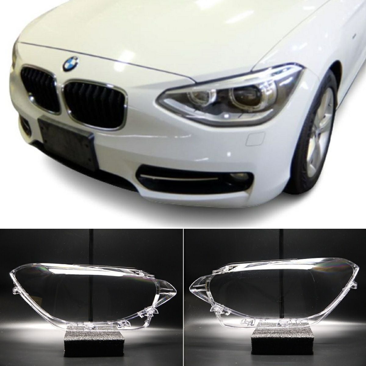 F20 ヘッドライトレンズ 前期 1シリーズ BMW F20 ヘッドライトレンズ 前期 1シリーズ BMW