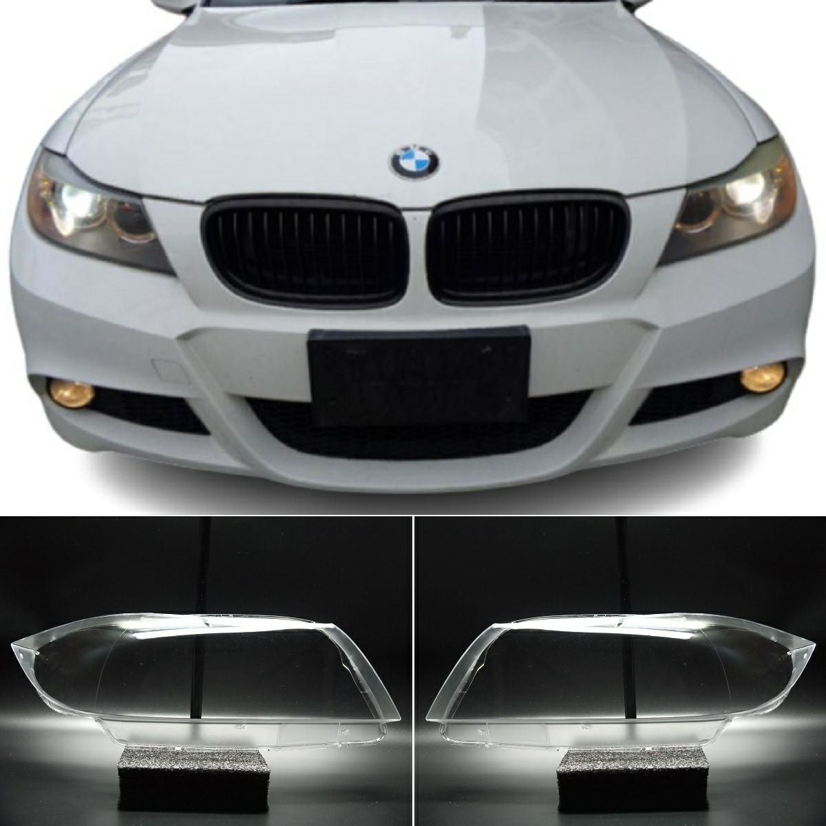 E90 / E91 ヘッドライトレンズ 3シリーズ BMW